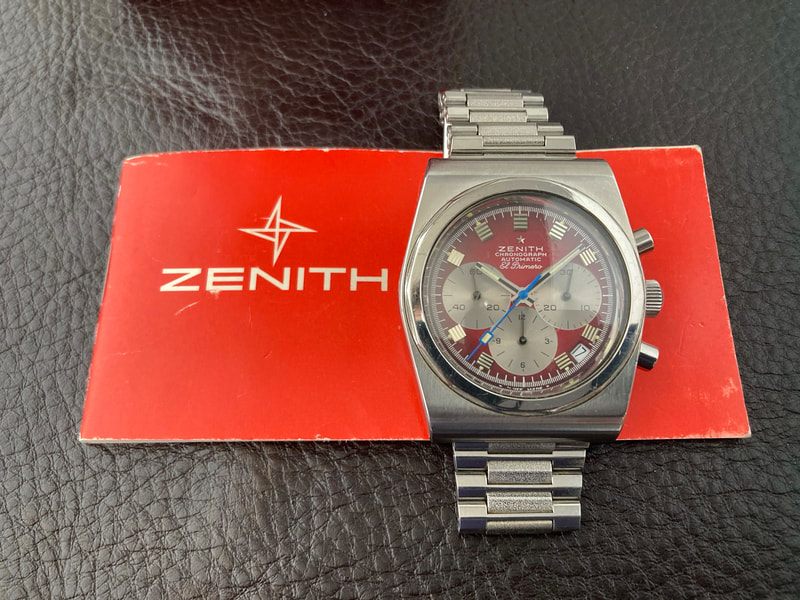 For sale 1972 Zenith el Primero w box and papers