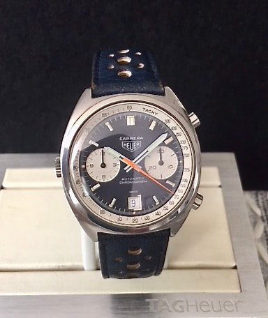 1970s Heuer Carrera Reference 1153N Mick Jagger heuer for sale
