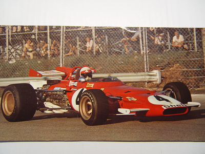 Clay Regazzoni signed post card
