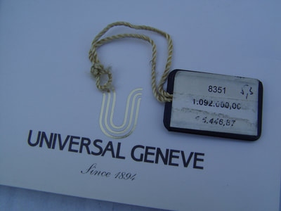 Universal geneve price tag