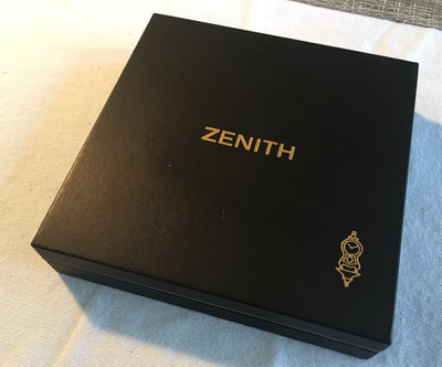 vintage Zenith watch box