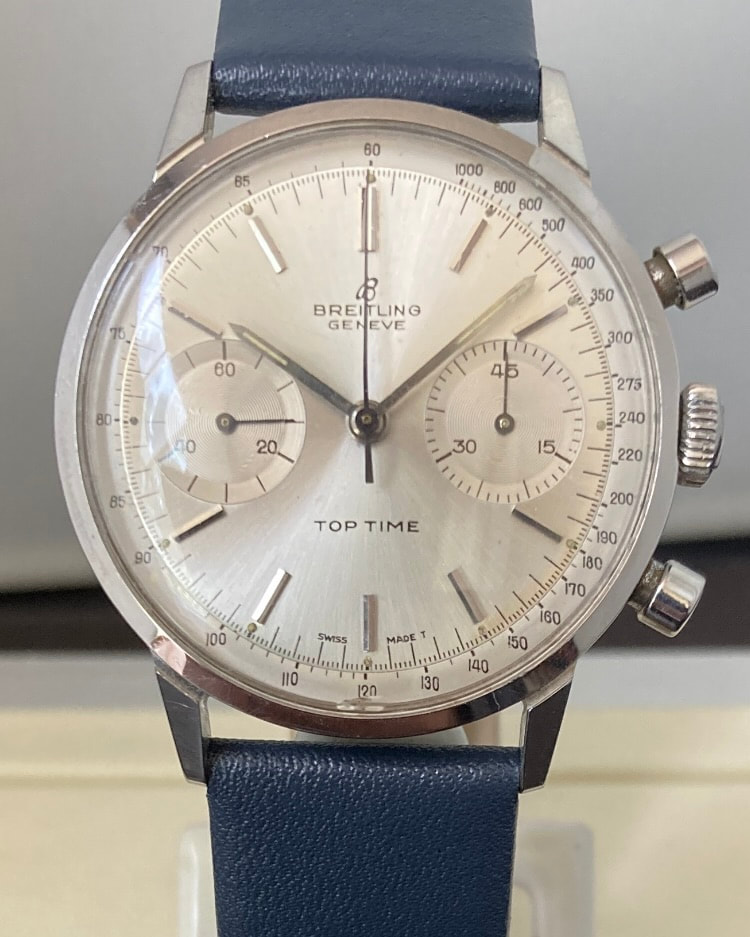 1966 Breitling Top Time Chronograph w box for sale