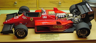 Limited edition of 100ea. 1:12 scale F1 Ferrari 156/85 M. Alboreto by MG Model plus, Florence, Italy