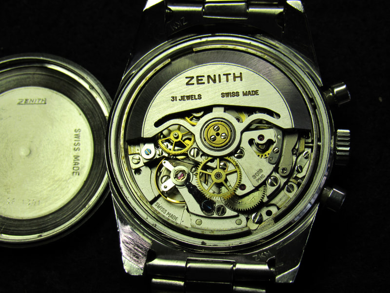 Zenith 31 Jewels swiss made 3019 PHC automatic