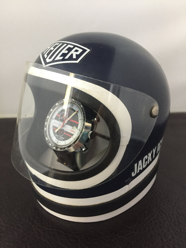 Heuer Helmet Watch box for sale