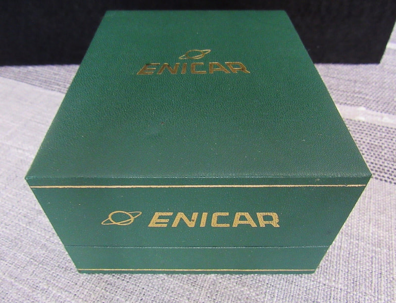 Enicar watch box for sale
