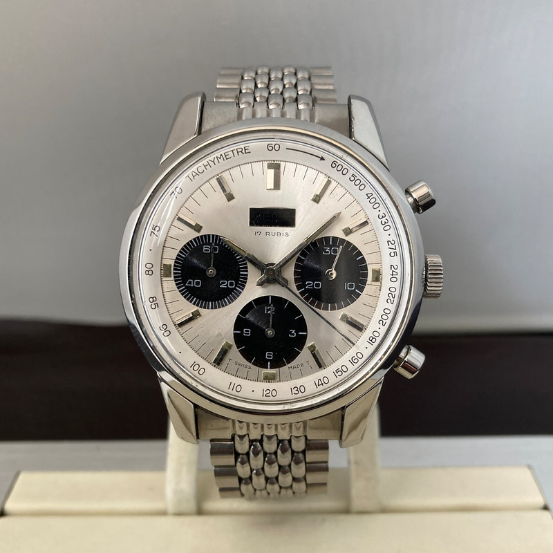 For Sale Enicar Sherpa Graph Chronograph Cousin for HEMA