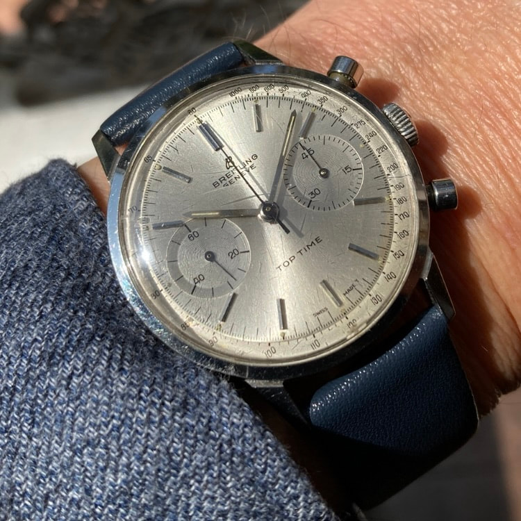 A vintage Breitling Top Time 2002 could be on your wrist for sale