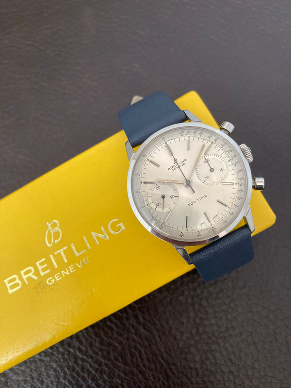 For Sale Breitling 1965 Top Time Chronograph w Box
