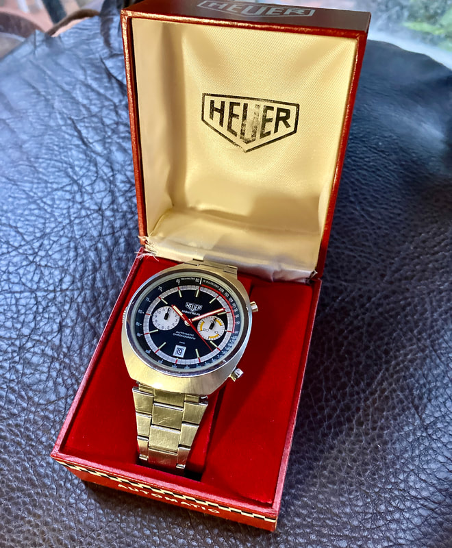 Vintage Heuer Automatic Racing Box for sale 