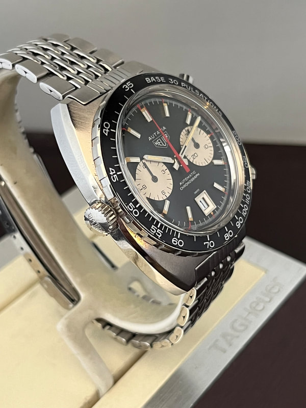 Early Heuer Autavia 1163 from 1970s